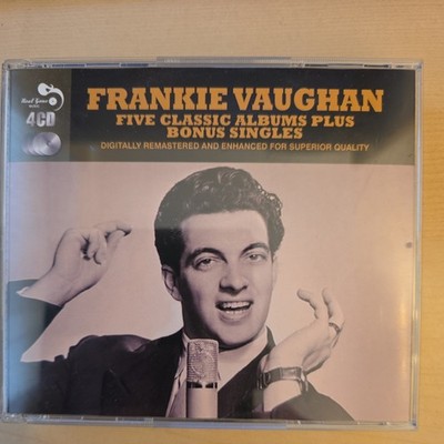 Frankie Vaughan - Five Classic Albums Plus Bonus Singles  4cd Freepost Uk 