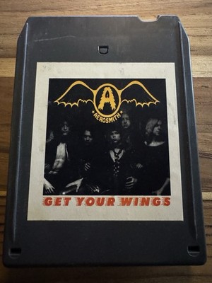 Aerosmith ''Get Your Wings'' (8-Track Tape, 1974) TC8 PCA32847 -BROKEN TAPE-