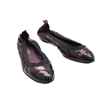 CHANEL Ballerines à soufflet 9988 48716360 [U] - Photo 1/4