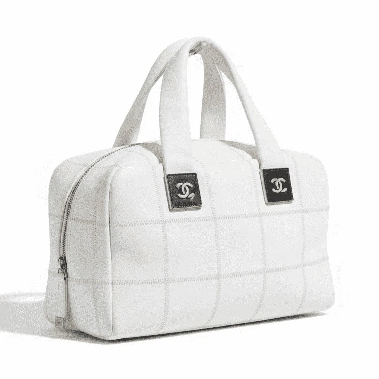 CHANEL Leather Exterior White Bags & Handbags for Women for sale