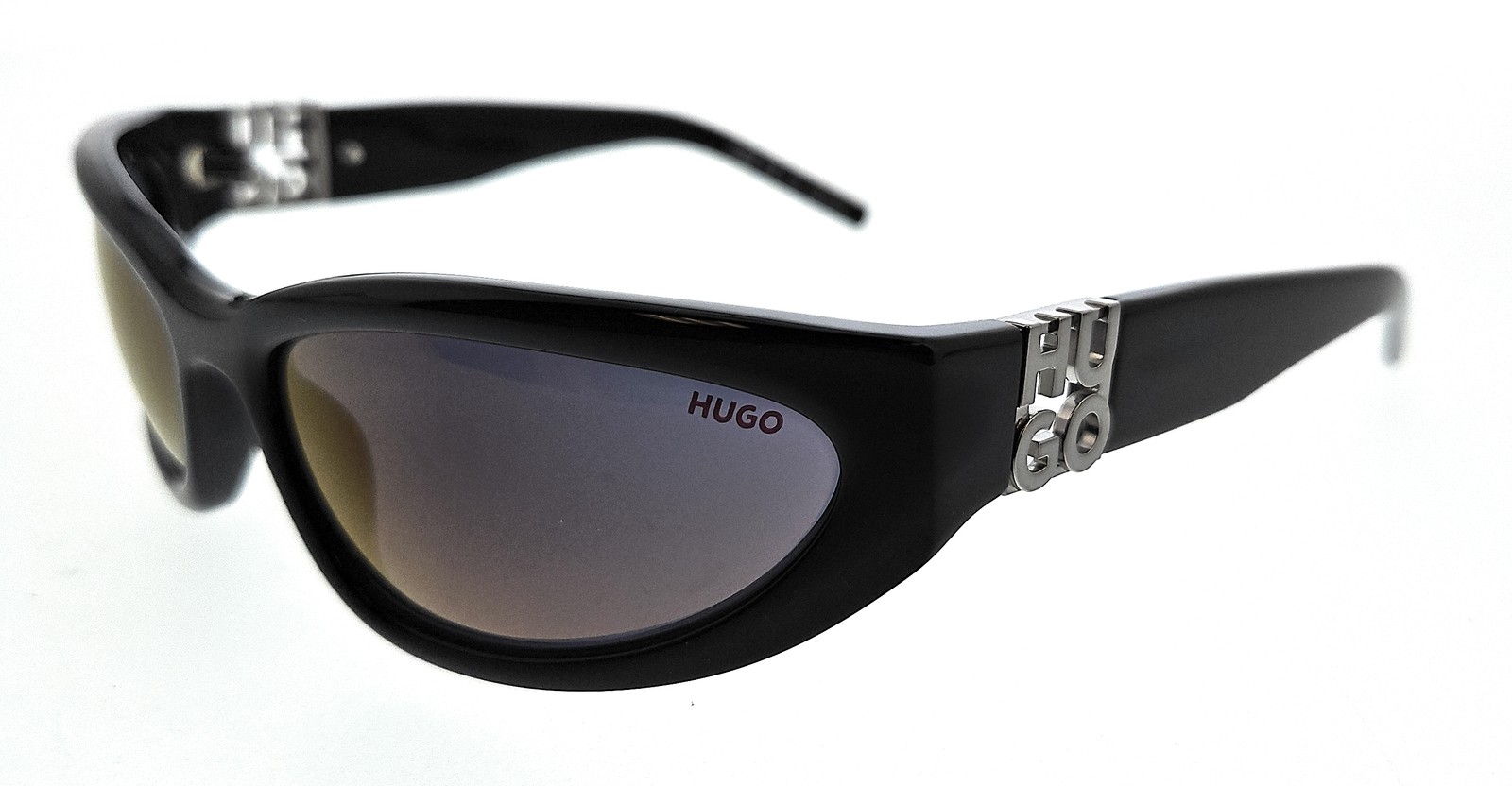 Солнцезащитные очки HUGO HG 1255S 807 807 Black Cateye 13490₽