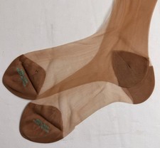 Vintage Flat Knit RHT Knee High Stockings 6prs