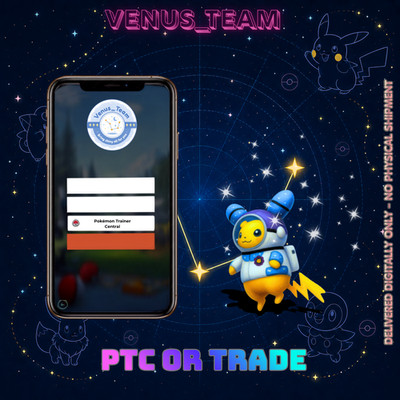 Pokémon Go   Shiny Pikachu wearing a Cosmog-themed spacesuit   PTC OR TRADE