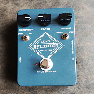 JOYO Splinter Analogue Distortion Pedal True Bypass for Electric Guitar
