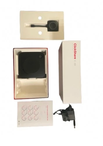Barco Clickshare C-10 + OVP + USB-C Dongel C3010S/R9861600D01C