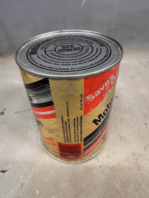 新品未開封Motorcraft 10W-40 946ml×5本 フォード旧車 NOS Vintage Motorcraft Super Premium Engine Oil Can Gas Automotive
