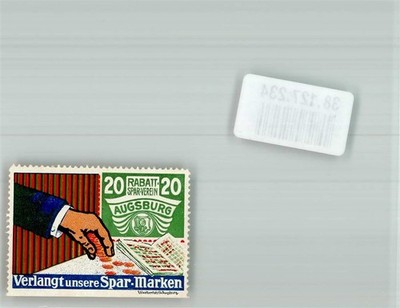 38127234 - 8900 Augsburg 20 Rabatt Spar Verein Vignette