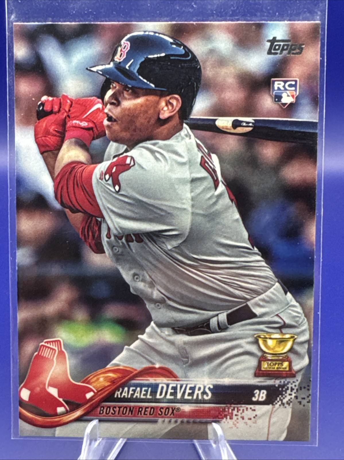 2018 Topps Rafael Devers Rookie RC #18 Boston Red Sox