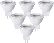 MR11 LED Bulb 3W 12V AC/DC Low Voltage Led Landscape Light Bulbs GU4 Bi-Pin Non-