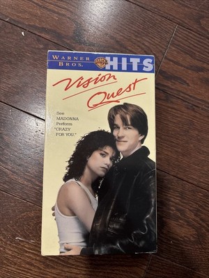 Vision Quest 1985 VHS Romance Sport Movie Madonna 80s Rare