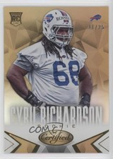 2014 Certified Gold Mirror 11/25 Cyril Richardson #114 5n0