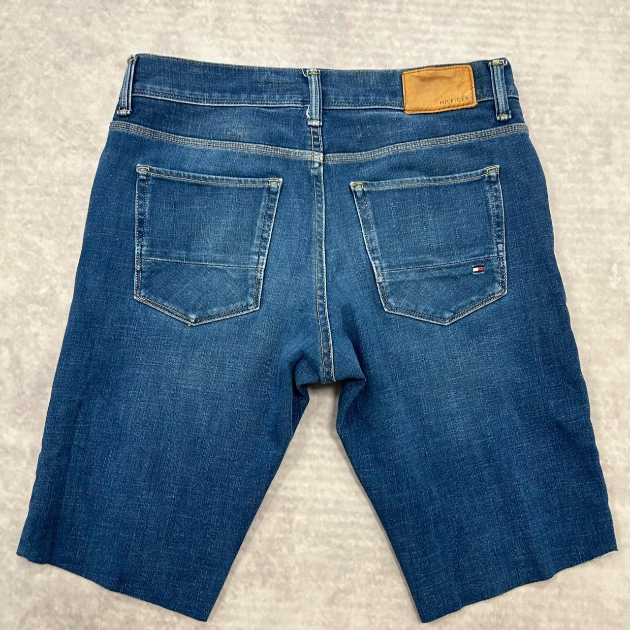 Tommy Hilfiger Shorts Cut Off Slim Fit Denim Shorts Men's 31 thumbnail 4