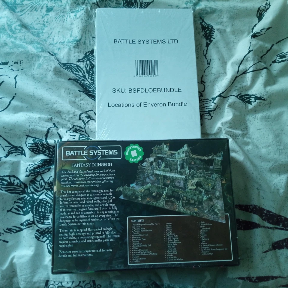 Battle Systems Fantasy Dungeon Kickstarter Edition - Photo 2/3