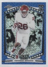 2022 Leaf Draft Metal Blue Mojo Kennedy Brooks #B-KB1 12e2