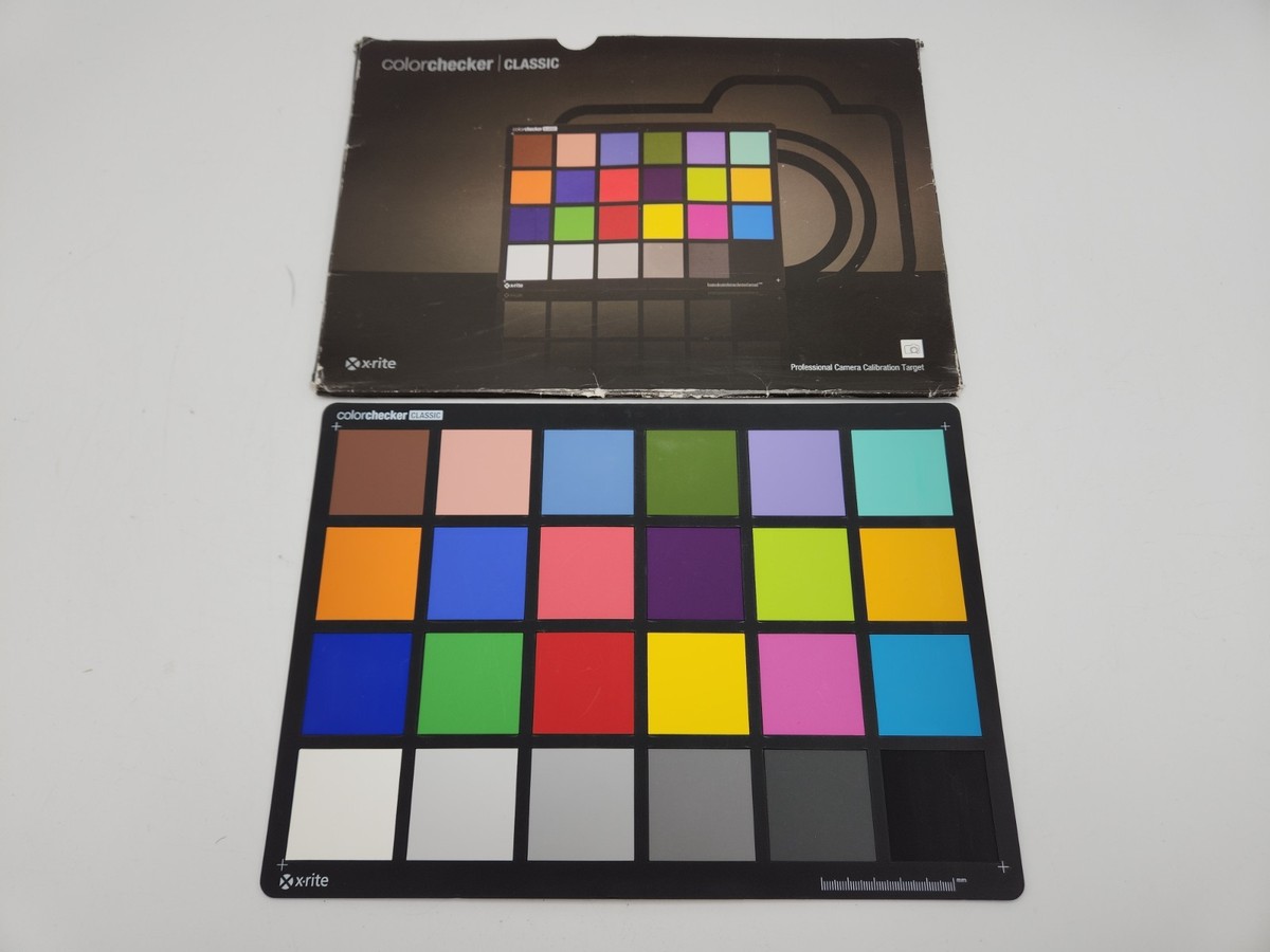 その他 Calibrate (xrite) colorchecker DISPLAY X-Rite ColorChecker Classic Camera Calibration Target 11.5