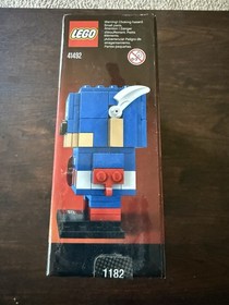 LEGO BRICKHEADZ SDCC 2016 Exclusive Ironman & Captain America Brand New 