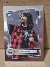 2025 MICK FOLEY TOPPS CHROME WWF WWE WRESTLING CARD #119 DUDE LOVE MANKIND JACK