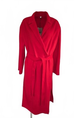 Burberry Kaschmir Trenchcoat UK 12 rot 3500£ Sulby USA 10 S M L 2025 lang