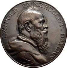 GC: Medal Bawaria Norymberga 1906 Luitpold Industrie-Handl Wystawa sztuki