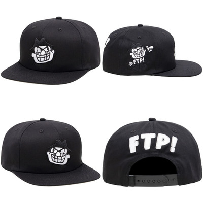 Fu ck The Population FTP BORIS Embroidered Hat Remake One Size