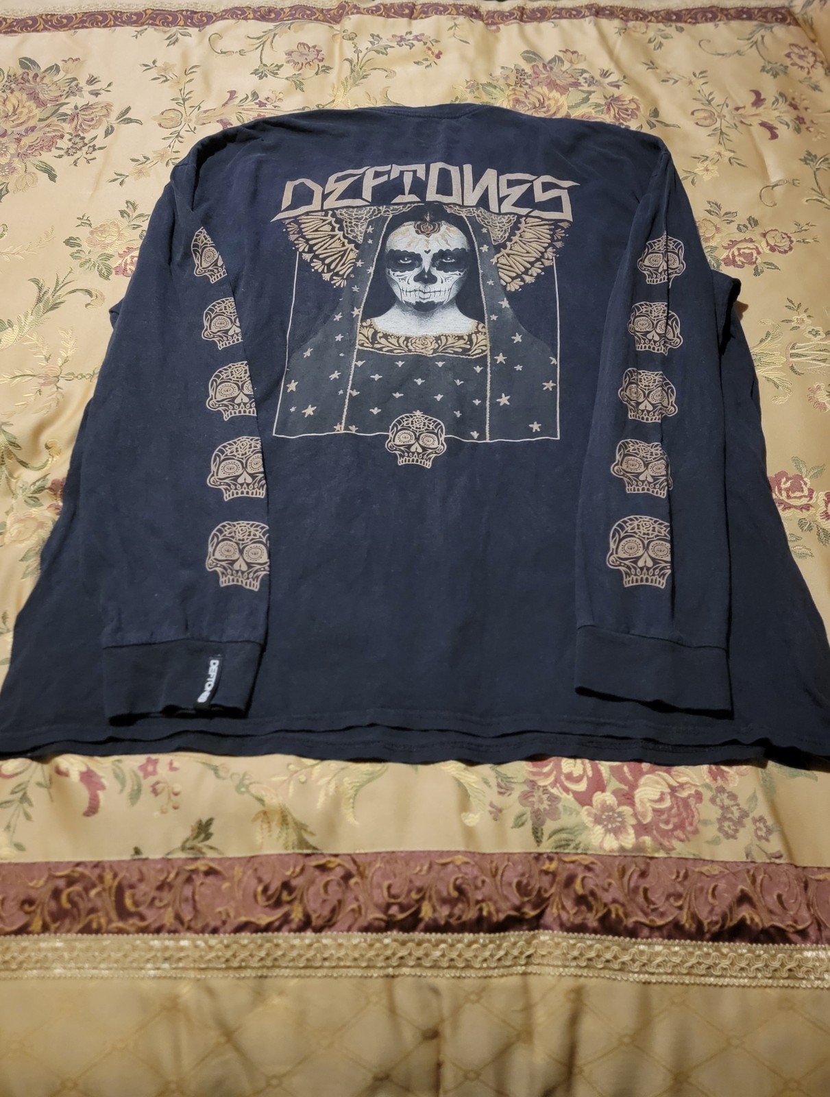 Deftones Dia De Los Muertos 2018 XXXLarge 3X Rare Longsleeve Dia De Los Deftones