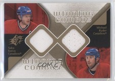 2007-08 SPx Winning Combos Saku Koivu Michael Ryder #WC-KR 0df