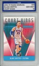 2018-19 PANINI DONRUSS COURT KINGS #29 BLAKE GRIFFIN TCGS GEM MINT 10 N1 AL42