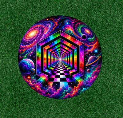 3D Optical Illusion - 100% waterproof vinyl sticker decal - several sizes