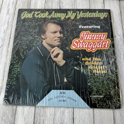 Jimmy Swaggart God Took Away My Yesterdays Gospel Music LP RECORD ALBUM