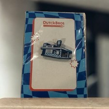 Dutch Bros Coffee Building Enamel Pin 4/30 NEW Merch Drop B