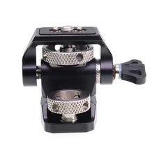 NATO Clamp,Cold Shoe 3/8"1/4"DSLR Monitor Mount for ARRI Mount,180°Tilt and 360°