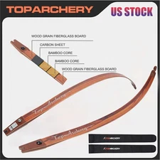 ILF Limbs Carbon+Bamboo Core+Fiberglass Limbs for H19"-62" / H17"-60" ILF Bow