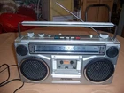 SANYO M 9902-2 Radio Cassette Recorder Boombox Vintage Working Made in Japan