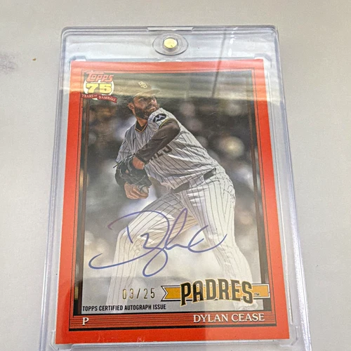 2026 Topps Series 1 Dylan Cease Red Foil (RAW)