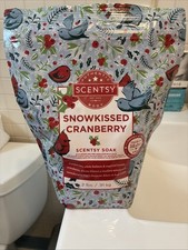 Scentsy Snowkissed Cranberry Scentsy Soak 2 lb Bath Salts