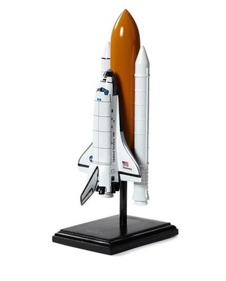 NASA Space Shuttle Discovery Orbiter OV-103 Full Stack Desk Top 1/200 BS Model