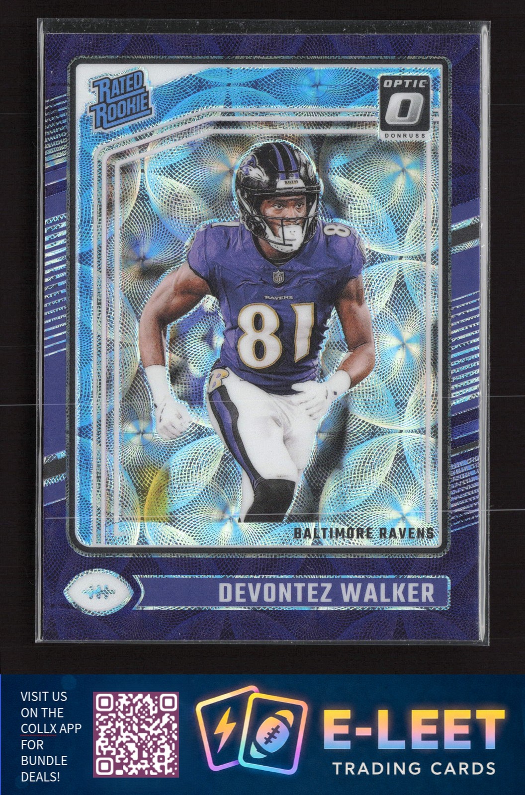 2024 Donruss Optic Devontez Walker Purple Scope #228