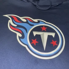 Tennessee Titans Hoodie Mens XL NFL Football Pullover Sweatshirt Nike Polyester