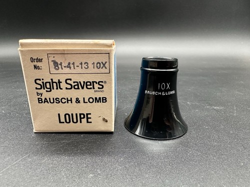 BAUSCH & LOMB 814113 Hastings Triplet Loupe, Size 10X 2RPA3 Sight Savers