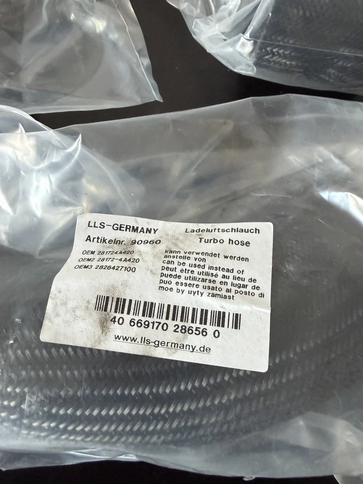 Kia Sorento CRDI 170ps 2.5 Diesel Turbo Schläuche Modell JC 2002-2009 Ladeluft - Bild 2 von 4