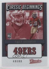 2021 Panini Classics Classic Beginnings Trey Sermon #CB-TS 2qw