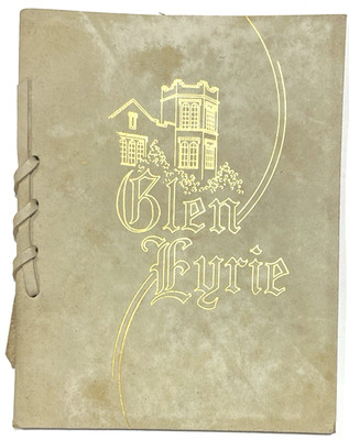 1940 Glen Eyrie Signed Guest Book Colorado Springs George Strake Texas Landman