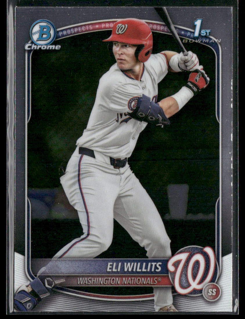 2025 Bowman Draft #BDC-1 Eli Willits Chrome