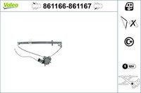 Valeo Fensterheber 861166 FüR Toyota Hilux 8 Pick Up GUN112_ GUN122_ GUN135_ 4WD