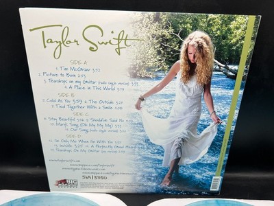 Taylor Swift Debut RSD Vinyl Turquoise Blue Exclusive Hand
