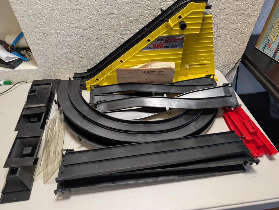 1969 Johnny Lightning 500 Track Set Complete Track - NO Cars - Image 4 of 4