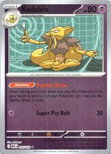 kadabra pokemon card value 064/165 - Abra - 151 [2P] Psyshot (30) Kadabra 1995 Pokemon Card With