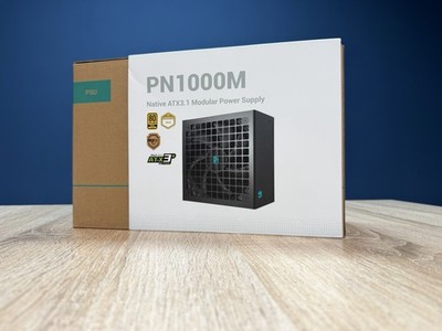 DeepCool PN1000M Schwarz 1000W 80 Plus Gold vollmodulares ATX 3.1 Netzteil