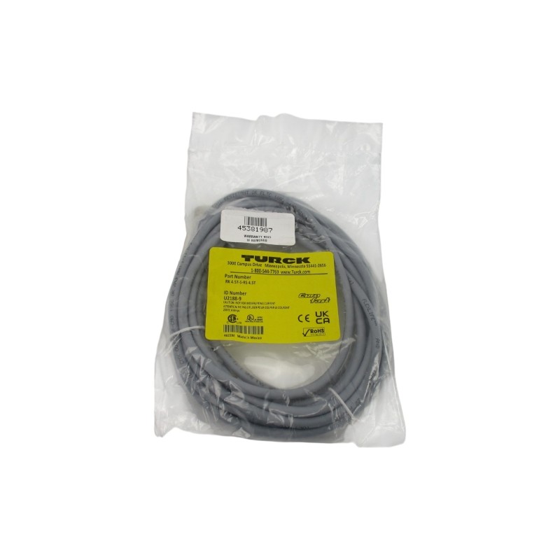 TURCK RK4.5T-5-RS4.5T U2188-9 250V 4A NSMP