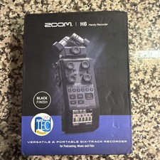 Zoom H6 Portable Handy Digital Recorder 6-Tra...